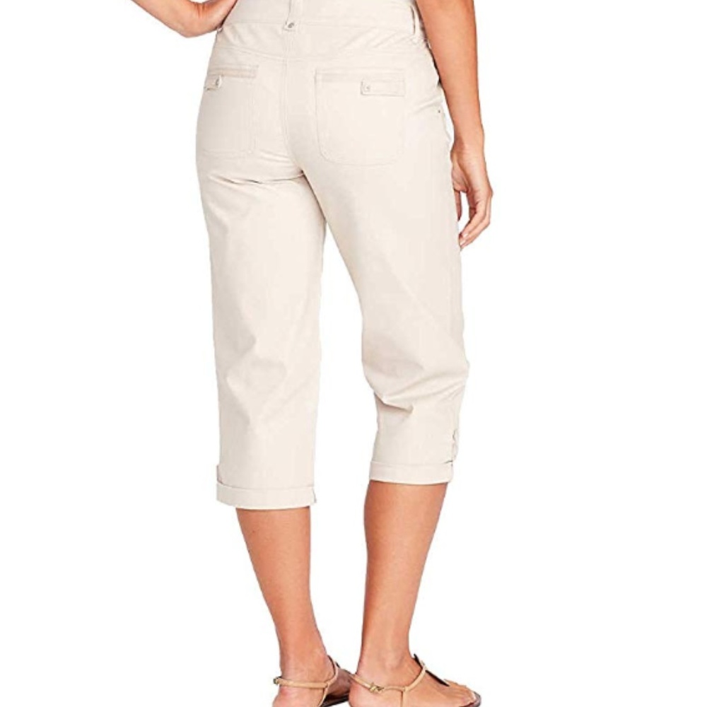 Capri Ladies' Roll Cuff Gloria Vanderbilt NEW - Picture 3 of 5
